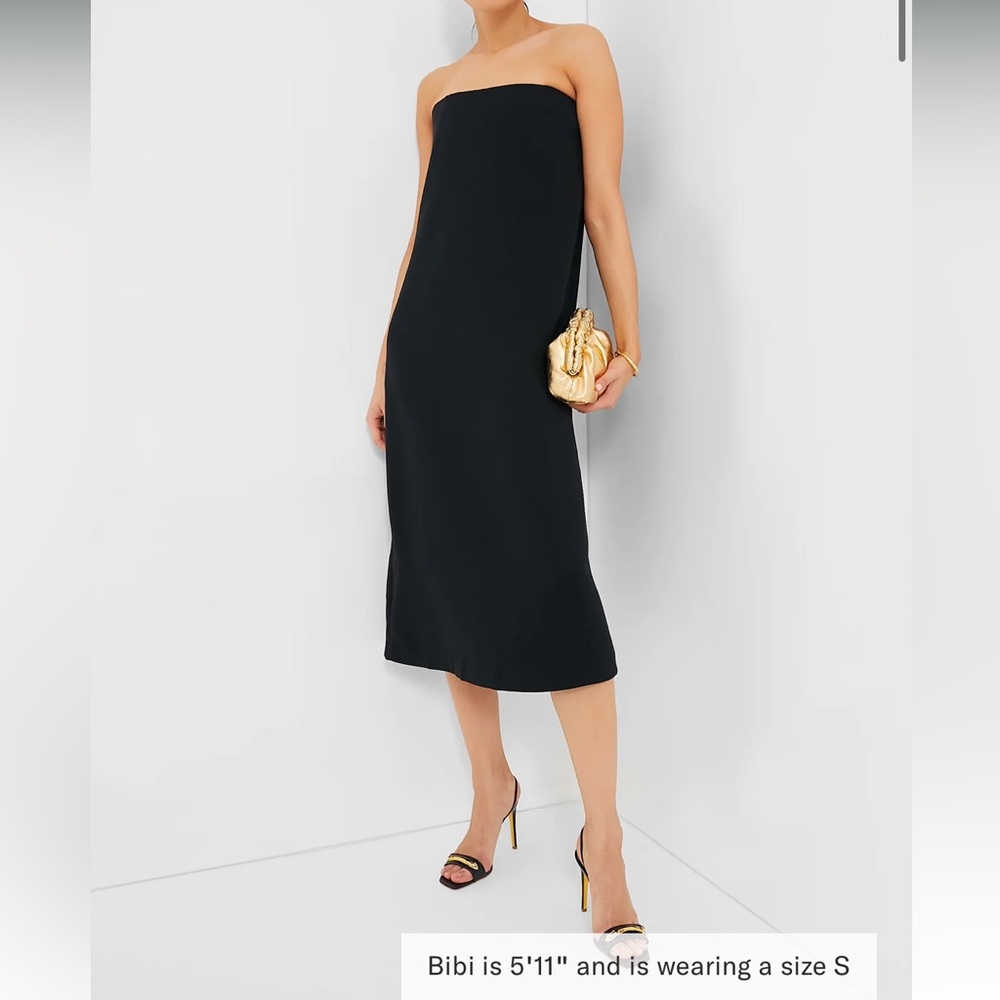 Strapless Noir Crepe Marin Dress
TUCKERNUCK - Picture 2 of 16